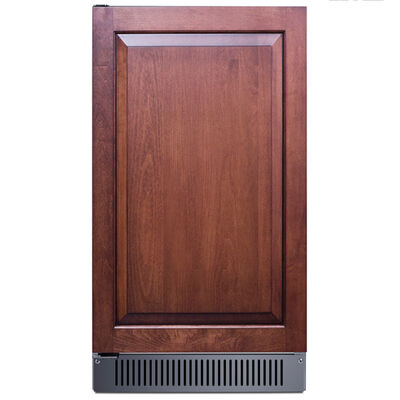 Summit 18 in. Built-In Undercounter Commercial-Use Ice Maker with 33 lb. Ice Storage, Auto-Defrost & Digital Control - Custom Panel Ready | BIM182ADAIFL