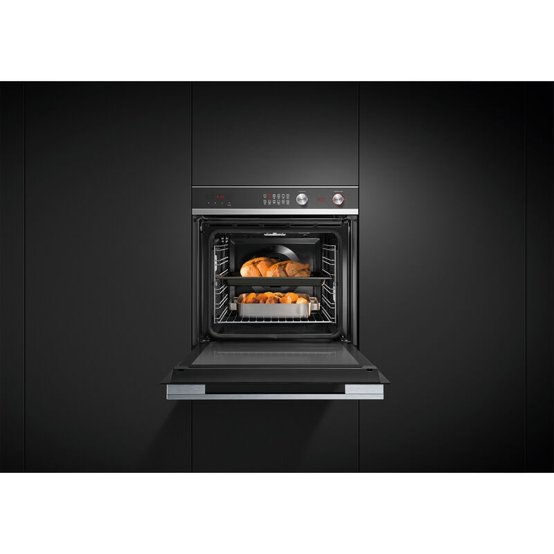 Fisher & Paykel Series 7 24 in. 3 cu. ft. Electric Single Wall Oven - Stainless Steel, , hires
