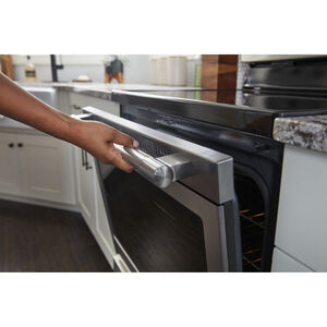 Maytag 30 in. 5.3 cu. ft. Air Fry Standard Convection Electric Range with Radiant Burners - Fingerprint Resistant Stainless, , hires