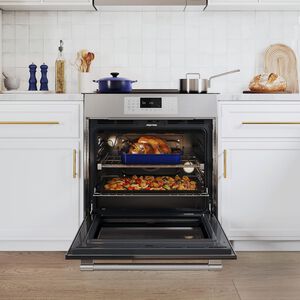 Thermador 30 in. 4.6 cu. ft. True European Convection Slide-In Electric Range with 4 Induction Burners - Stainless Steel, , hires