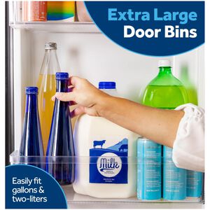 GE 36 in. 23.6 cu. ft. Counter Depth Side-by-Side Refrigerator with Ice & Water Dispenser - Fingerprint Resistant Stainless, Fingerprint Resistant Stainless, hires