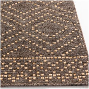 Natco Santorini Collection Outdoor Area Rug Sidra 7'10"x9'10" - Pebble/Natural, , hires
