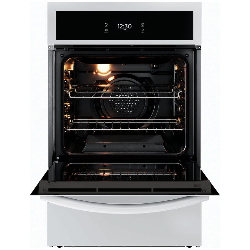 Frigidaire Gallery 24 in. 2.8 cu. ft. Gas Wall Oven with True European Convection & Self Clean - White, , hires