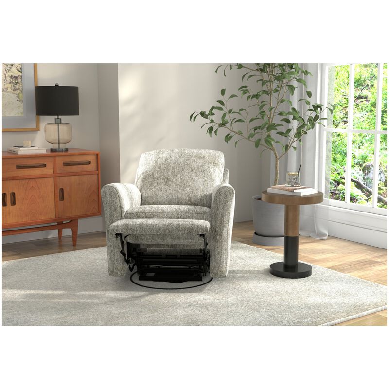 Catnapper Belton Swivel Glider Recliner - Stone, Stone, hires