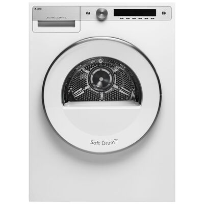 Asko Style Series 24 in. 5.1 cu. ft. Stackable Electric Dryer with Butterfly Drying System, Soft Drum Technology & Sensor Dry - White | T611VUW