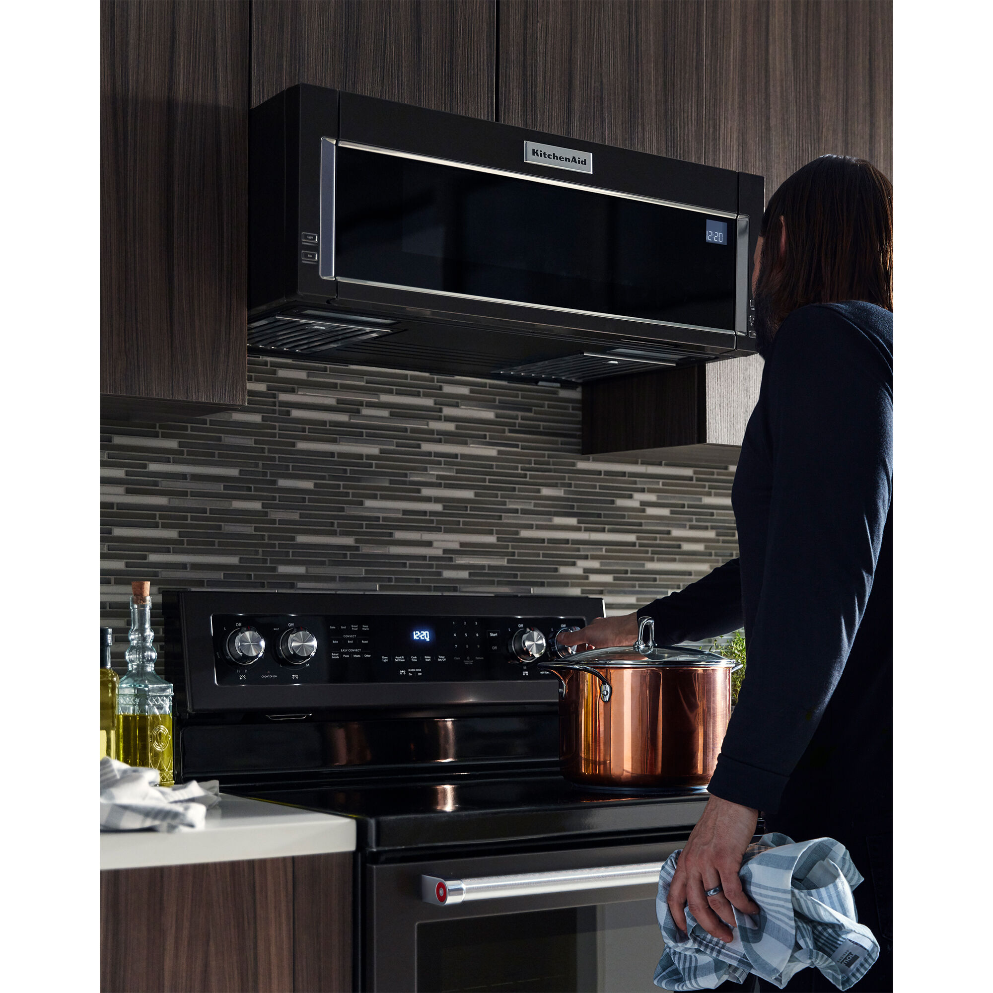 20 inch over the range microwave with exhaust fan on sale