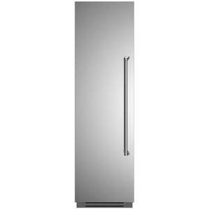 Bertazzoni 24 in. 12.6 cu. ft. Built-In Upright Freezer with Ice Maker, Adjustable Shelves & Digital Control - Stainless Steel, , hires