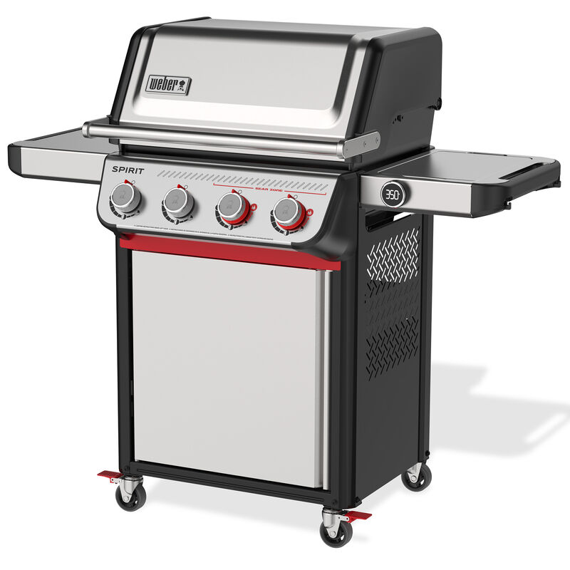 Weber Spirit SP-425 4-Burner Liquid Propane Gas Grill with Sear Burner - Stainless Steel, , hires
