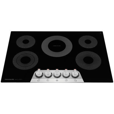 Frigidaire Gallery 30 in. Electric Cooktop with 5 Radiant Burners - Stainless Steel | GCCE3070AS
