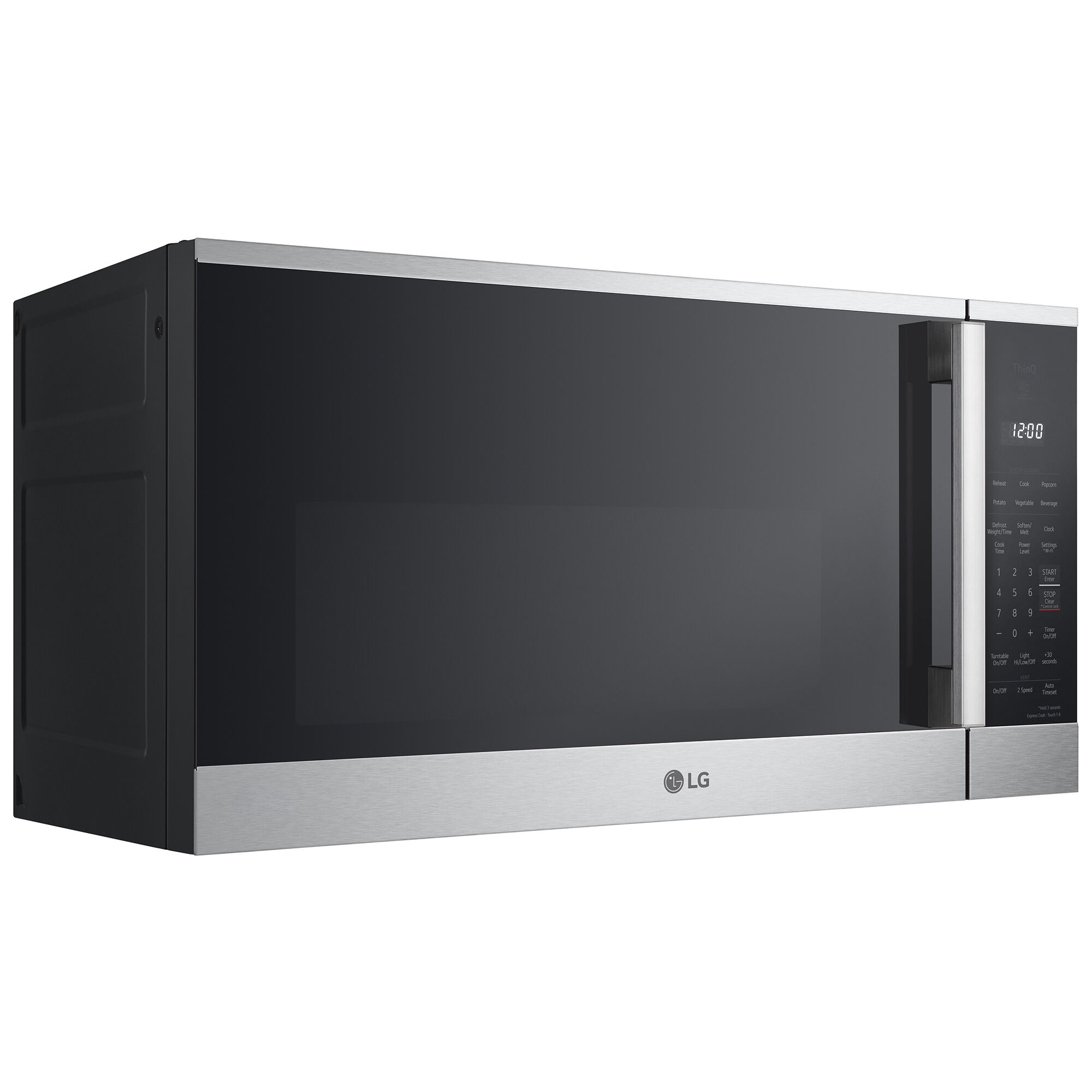 LG 30 in. 1.8 cu. ft. 1000W Smart Over-the-Range Microwave with