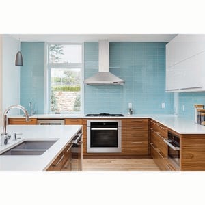 Broan Elite EW48 Series 36 in. Convertible Chimney Style Range Hood with 460 CFM, 3 Fan Speeds & 1 LED Light - Stainless Steel, , hires