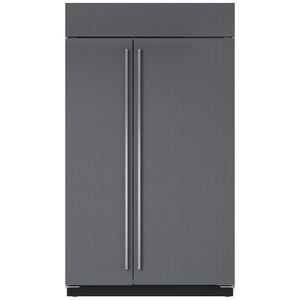 Sub-Zero Classic 48 in. 28.2 cu. ft. Built-In Smart Counter Depth Side-by-Side Refrigerator - Custom Panel Ready, , hires