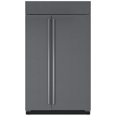 Sub-Zero Classic 48 in. 28.2 cu. ft. Built-In Smart Counter Depth Side-by-Side Refrigerator - Custom Panel Ready | BI-48S/O