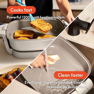Bella Fits-anywhere Kitchenware Make & Take Electric Skillet, , hires
