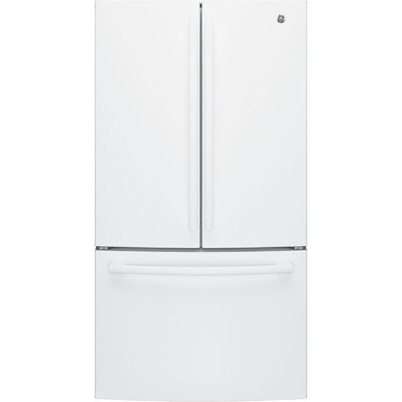 GE 36 in. 27 cu. ft. French Door Refrigerator with Internal Water Dispenser - White, White, hires