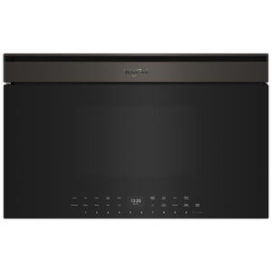 Whirlpool 30 in. 1.1 cu. ft. 1000W Smart Built-In Microwave with Convection & Sensor Cooking - Black Stainless, , hires