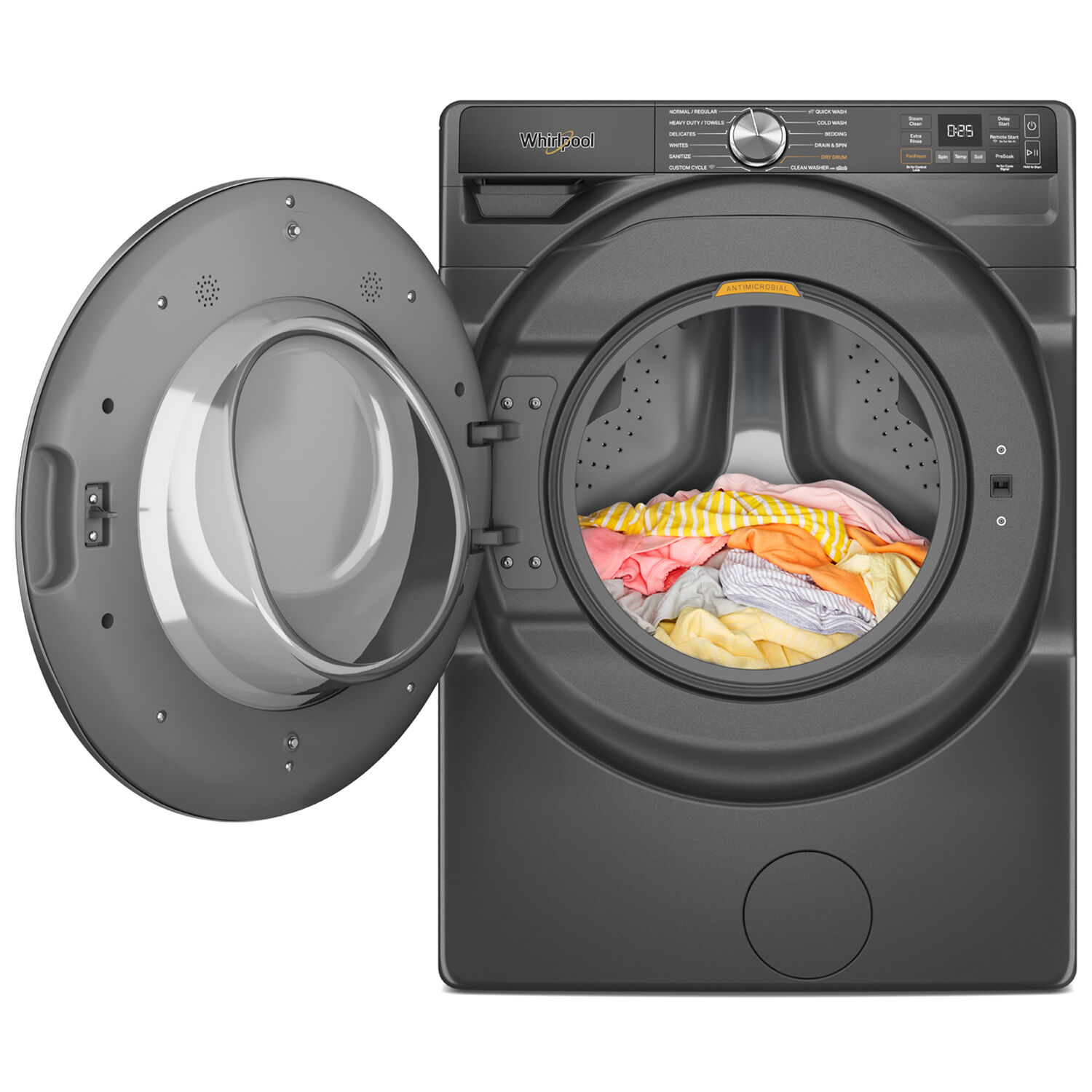 Whirlpool 27 in. 5.0 cu. ft. Smart Stackable Front Load Washer