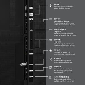 Samsung - 75" Class R95H Micro RGB 4K UHD Smart Tizen TV, , hires