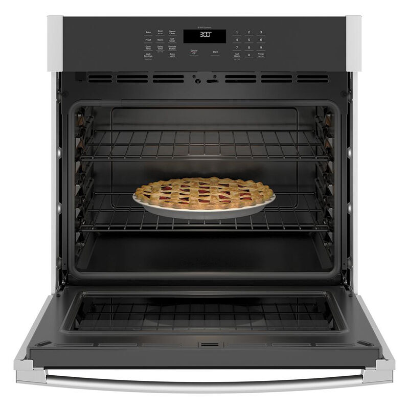 GE 30 in. 5.0 cu. ft. Electric Smart Wall Oven With Self Clean - Stainless  Steel