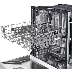 LG 24 in. Built-In Dishwasher with Front Control, 52 dBA Sound Level, 15 Place Settings & 5 Wash Cycles - White, , hires