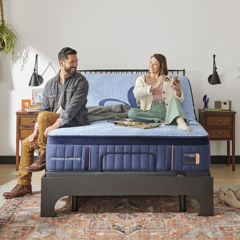 Stearns & Foster Lux Hybrid Firm Tight Top Mattress - Twin XL Size, , hires