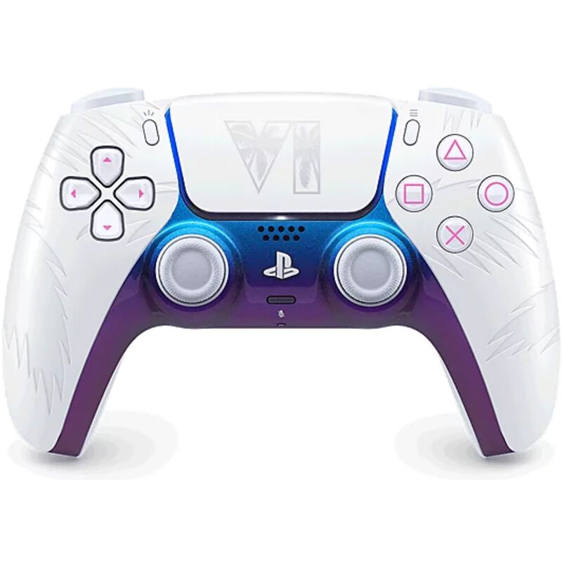 Sony PS5 DualSense Wireless Controller - Grand Theft Auto VI Limited Edition - White, , hires