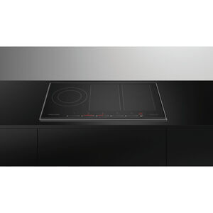 Fisher & Paykel Series 7 36 in. 5-Burner Induction Cooktop with Simmer Burner & Power Burner - Black Glass, , hires