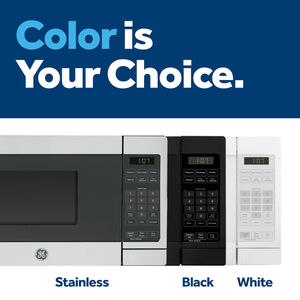 GE Spacemaker 17 in. 0.7 cu. ft. 700W Countertop Microwave - Stainless Steel, Stainless Steel, hires