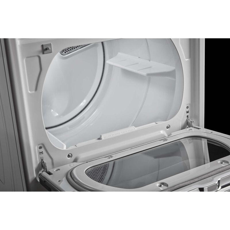 Maytag 27 in. 7.4 cu. ft. Smart Electric Dryer with Extra Power Button, Sensor Dry, Sanitize & Steam Cycle - White, White, hires