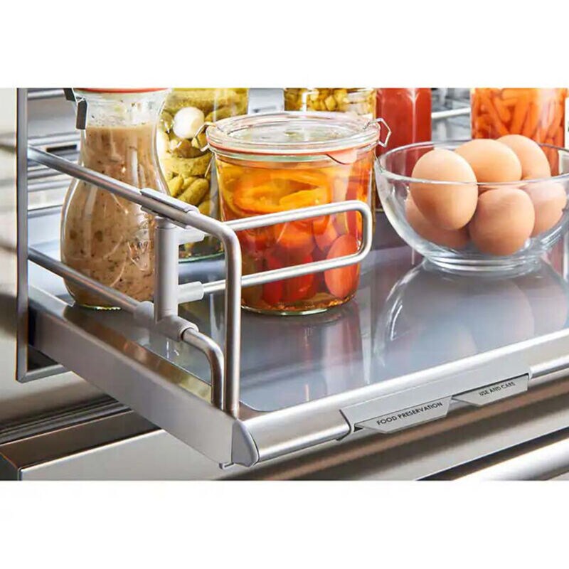 Sub-Zero 36 in. 22.7 cu. ft. Built-In Left- Hinged Smart Counter Depth Bottom Freezer Refrigerator with Ice Maker - Stainless Steel, , hires