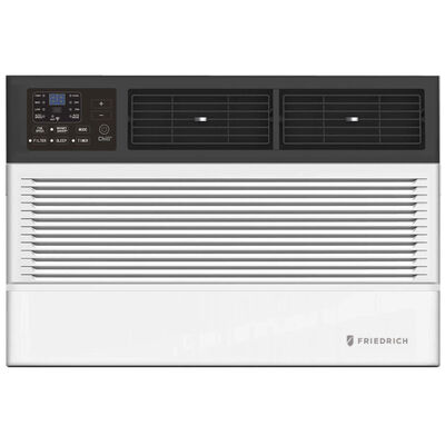 Friedrich Chill Premier Series 8,000 BTU 120V Smart Window Air Conditioner with 3 Fan Speeds, Remote Control & R-32 Refrigerant - White | CCF08B10B