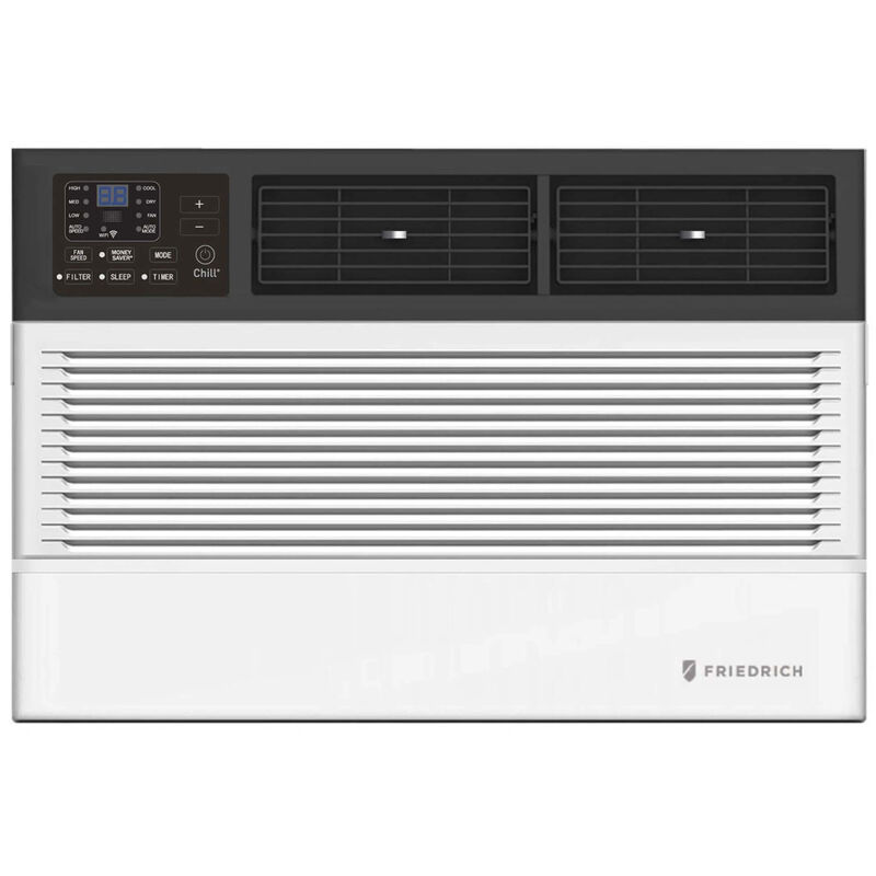 Friedrich Chill Premier Series 8,000 BTU 120V Smart Window Air Conditioner with 3 Fan Speeds, Remote Control & R-32 Refrigerant - White, , hires
