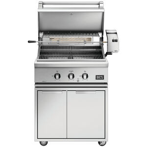 DCS Series 7 30 in. 3-Burner Built-In/Freestanding Liquid Propane Gas Grill with Rotisserie& Smoke Box - Stainless Steel, , hires