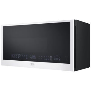 LG Studio 30 in. 1.7 cu. ft. 950W Smart Over-the-Range Microwave with 300 CFM, Convection & Sensor Cooking - Essence White, , hires