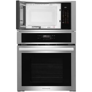 Frigidaire 27 in. 5.4 cu. ft. Electric Microwave/Wall Oven Combo with Standard Convection & Sensor Cooking - Stainless Steel, , hires