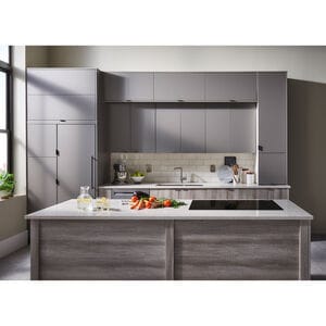 KitchenAid 36 in. 5-Burner Induction Cooktop with Simmer Burner & Power Burner - Black, , hires