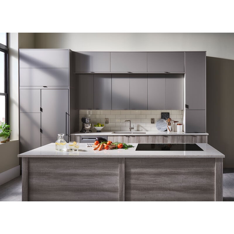 KitchenAid 36 in. 5-Burner Induction Cooktop with Simmer Burner & Power Burner - Black, , hires