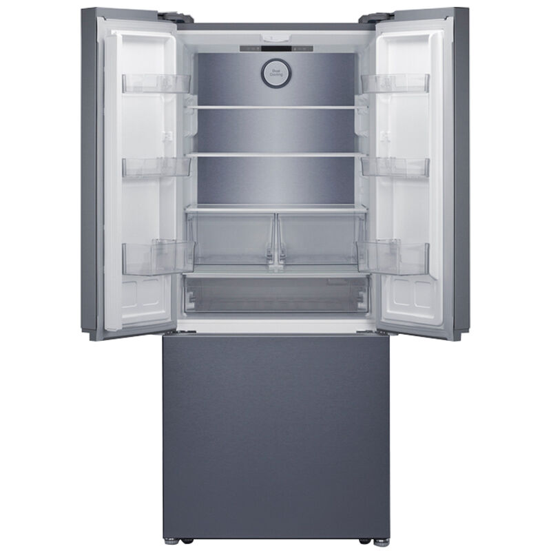 Summit 30 in. 16.1 cu. ft. Counter Depth French Door Refrigerator with Ice Maker - Stainless Steel, , hires
