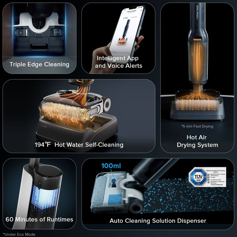 Roborock F25 ACE COMBO Cordless Wet/Dry Handheld Vacuum, , hires