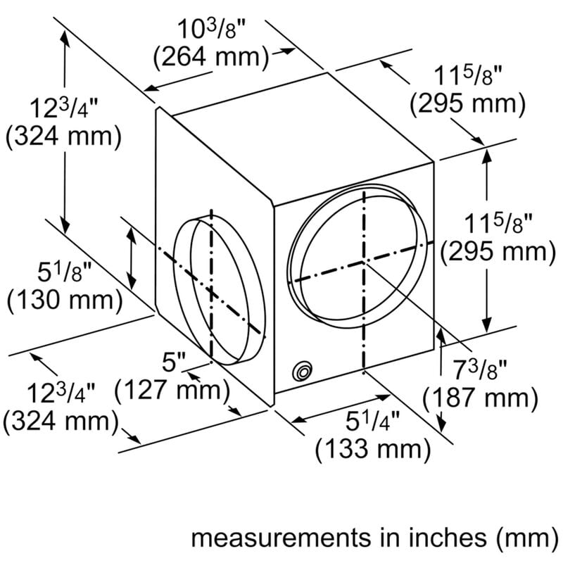 Thermador 600 CFM Flexible Blower for Downdraft/Range Hood, , hires