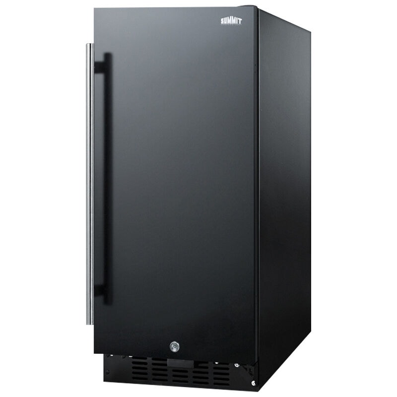 Summit 15 in. 2.2 cu. ft. Undercounter Refrigerator - Black, , hires
