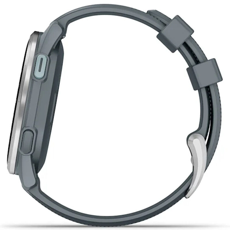 Garmin Approach S44 GPS Golf Watch, Silver with Twilight Band