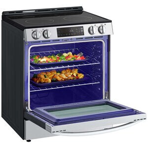 LG 30 in. 6.3 cu. ft. Smart Slide-In Electric Range with Radiant Burners - PrintProof Stainless Steel, , hires