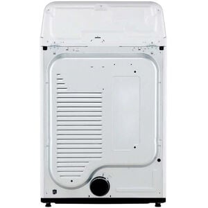LG 27 in. 7.3 cu. ft. Electric Dryer with FlowSense Duct Clogging Indicator, LoDecibel Quiet Operation & Sensor Dry - White, White, hires