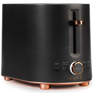 Cafe Express Finish 2-Slice Toaster - Matte Black, , hires