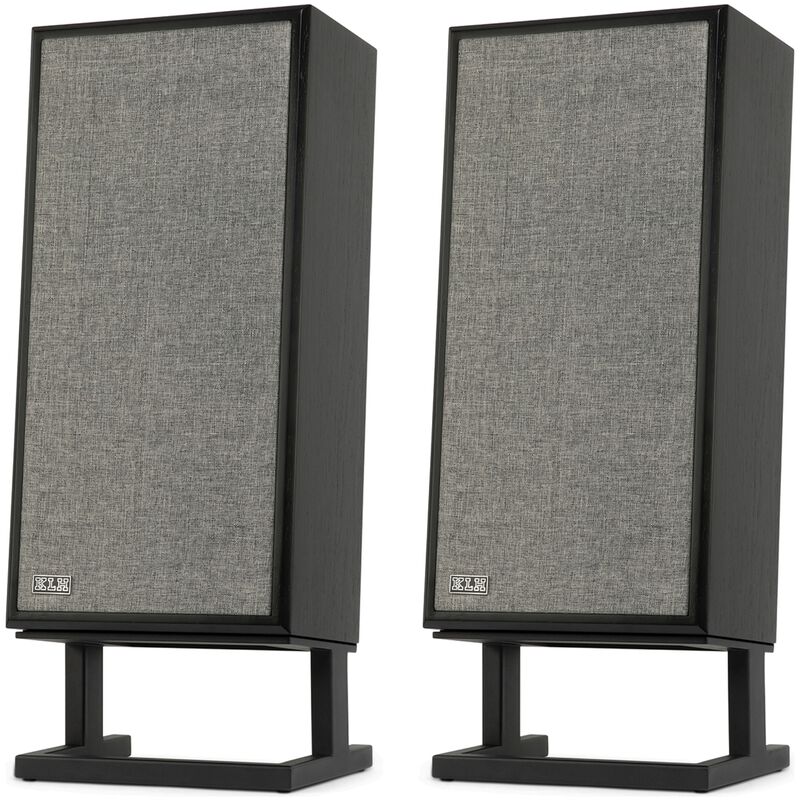KLH Model Four 8" Three-Way Acoustic Suspension Loudspeaker System - Black Ash, , hires