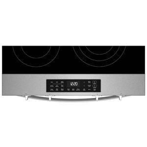 Whirlpool 30 in. 5.3 cu. ft. Smart Air-Fry Standard Convection Electric Range with Radiant Burners - Fingerprint Resistant Stainless Steel, , hires