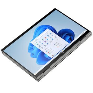 HP Envy x360 15.6 in. 2-in-1 Touchscreen Notebook with AI-Enabled, Intel Core Ultra 5 125U, 1.3 GHz CPU, Intel Arc GPU, 8 GB RAM, 512 GB SSD, up to 13.50 Hrs. of Battery Life & Windows 11 Home - Silver, , hires