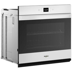 Whirlpool 30 in. 5 cu. ft. Smart Electric Single Wall Oven with Standard Convection - White, , hires
