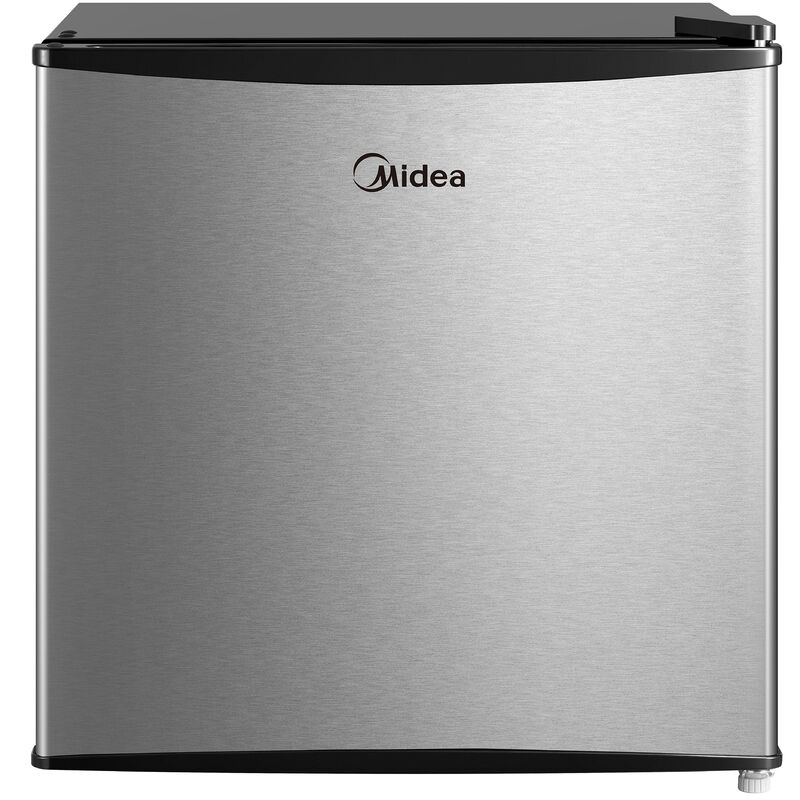 Midea 19 in. 1.7 cu. ft. Mini Fridge - Stainless Steel, Stainless Steel, hires